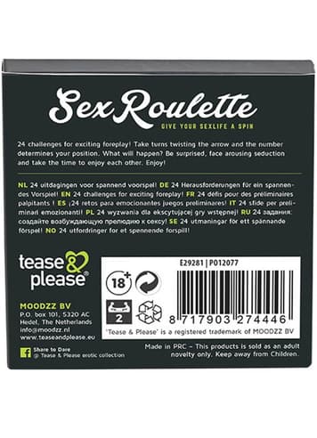 Frekke sexleketøy - Sex Roulette Foreplay - bilde 4