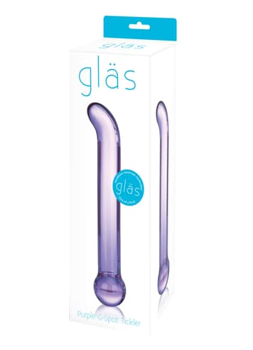 Dildo - Dildo g-punkt glass lilla - bilde 2