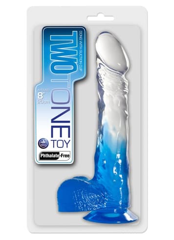 Dildo - Dildo Two Tone blå - bilde 2