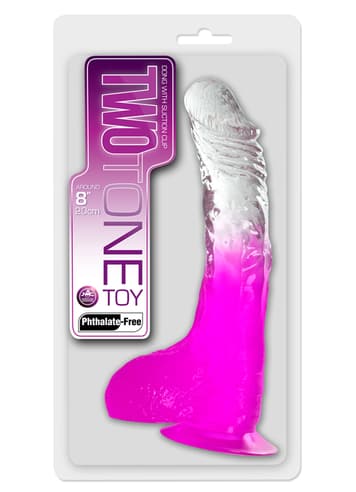 Dildo - Dildo Two Tone lilla - bilde 2