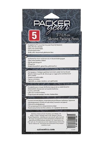 Frekke sexleketøy - Packer Gear penis mørk - bilde 7
