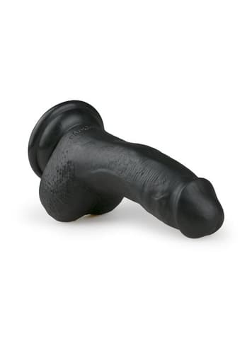 Dildo - EasyToys realistisk dildo 15 cm sort - bilde 3