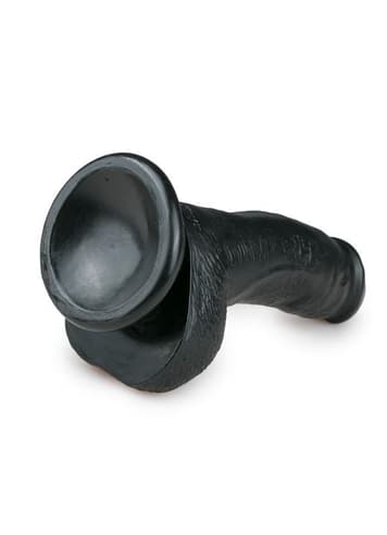 Dildo - EasyToys realistisk dildo 15 cm sort - bilde 4