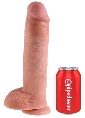 Dildo - King Cock XL dildo med testikler - bilde 2