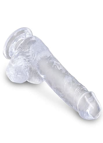 Dildo - Dildo Clear King Cock 15 cm - bilde 3