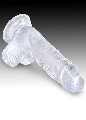 Dildo - Dildo Clear King Cock 15,2 cm - bilde 4