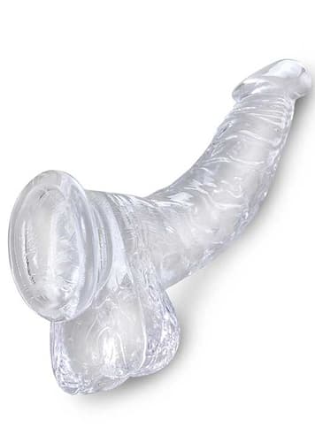 Dildo - Dildo Clear King Cock 19 cm - bilde 3