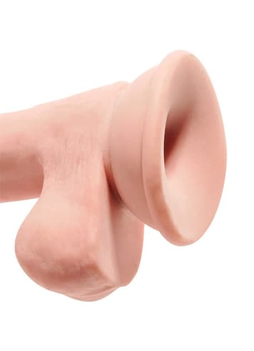 Dildo - Dildo med baller King Cock Plus 19,7 cm - bilde 3