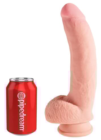 Dildo - Dildo med baller King Cock Plus 25,4 cm - bilde 5