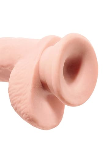 Dildo - Dildo med baller King Cock Plus 25,4 cm - bilde 3