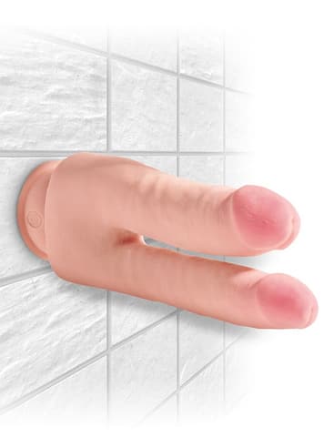 dildoer - Dildo 2-i-1 King Cock Plus 23,5 cm - bilde 4