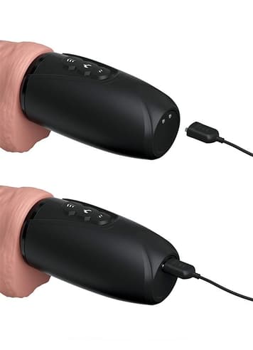 Sexleketøy for henne - Vibrerende pulsator King Cock Plus - bilde 9