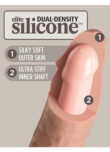 Dildo - Dildo King Cock Elite 18 cm - bilde 5