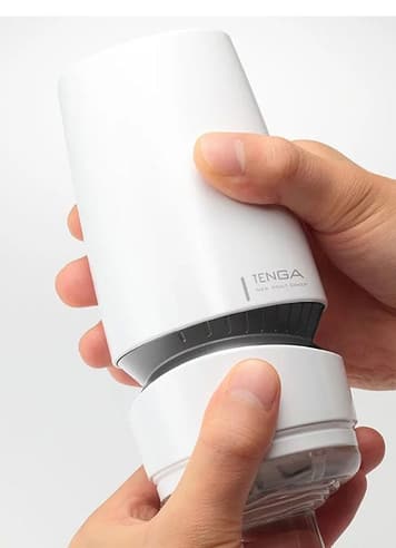Sexleketøy for menn - Tenga masturbator Aero sølv - bilde 6