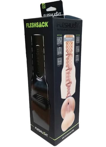 Sexleketøy for menn - Fleshsack anal masturbator med pung - bilde 8