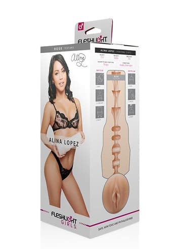 Sexleketøy for menn - Fleshlight Signature Alina Lopez Rose - bilde 9
