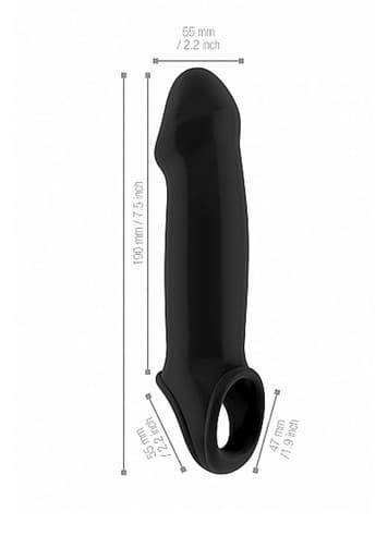 Sexleketøy for menn - Sono No. 17 penisforlenger sort - bilde 5