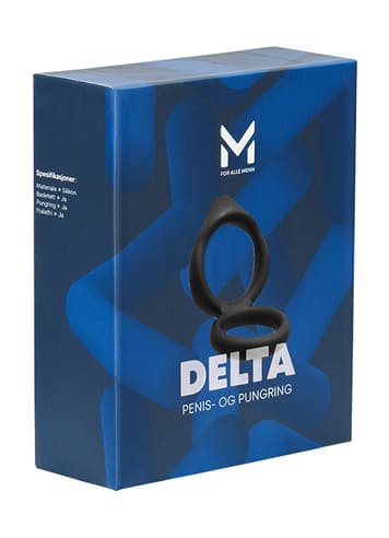 Sexleketøy for menn - M For Alle Menn Delta penis- og pungring - bilde 8