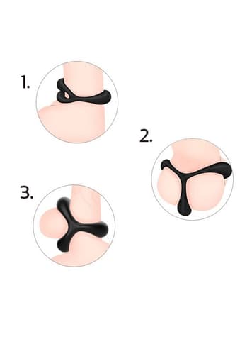 Sexleketøy for menn - M For Alle Menn Charlie penisring - bilde 7