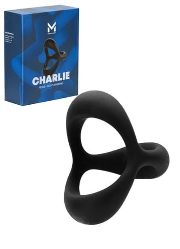 Sexleketøy for menn - M For Alle Menn Charlie penisring - bilde 2