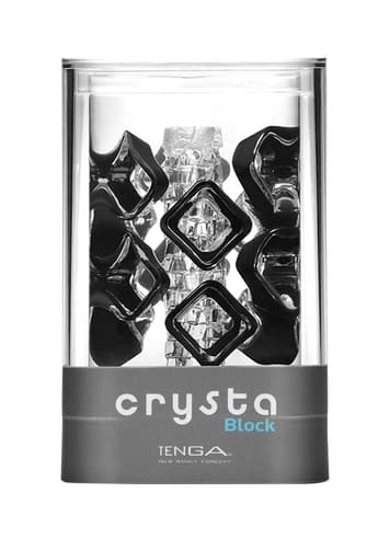 Sexleketøy for menn - Tenga onanihylse Crysta Block - bilde 6