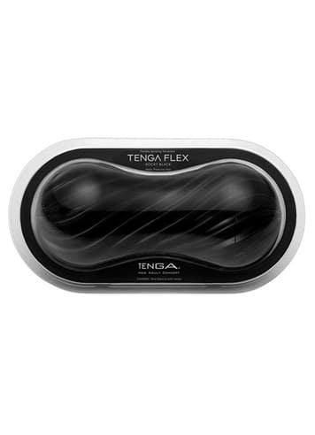 Sexleketøy for menn - Tenga masturbator Flex Rocky Black - bilde 3