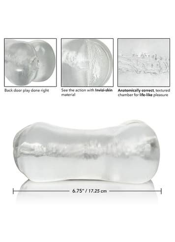 Sexleketøy for menn - Vagina og anus Stroke It transparent - bilde 2