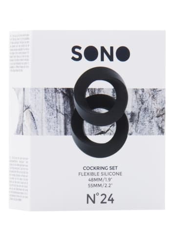 Sexleketøy for menn - Sono No.24 penisringer i sett - bilde 3