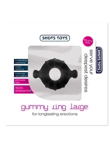Sexleketøy for menn - Gummy Ring Large - bilde 2