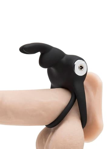 Sexleketøy for menn - Vibrerende penisring Happy Rabbit - bilde 2