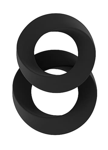 Sexleketøy for menn - Penisringsett Sono No.24 sort - bilde 1