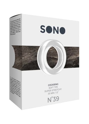 Sexleketøy for menn - Sono No.39 ereksjonsring transparent - bilde 2