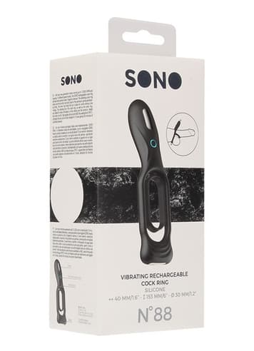 Sexleketøy for menn - Sono No. 88 penisring vibrerende - bilde 8