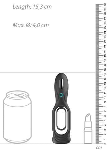 Sexleketøy for menn - Sono No. 88 penisring vibrerende - bilde 5