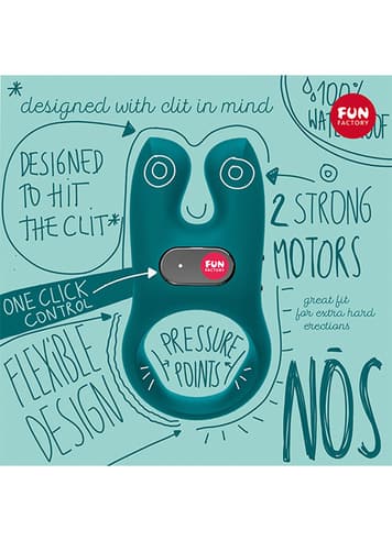 Sexleketøy for menn - Fun vibrerende penisring Nos sort - bilde 10