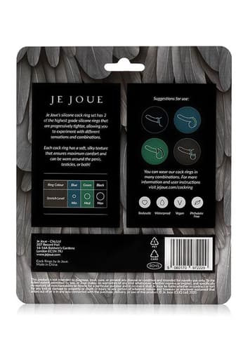 Sexleketøy for menn - Ereksjonsring sett stretch 3 pk - bilde 7
