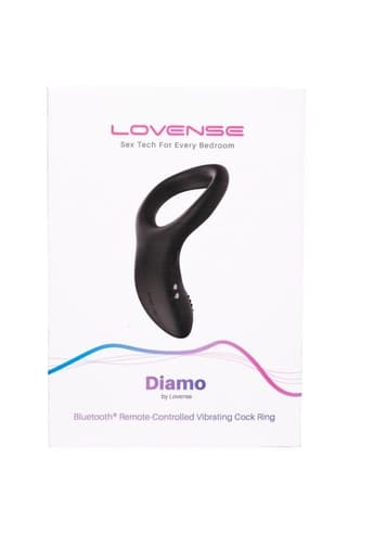 Sexleketøy for menn - Lovense vibrerende penisring Diamo - bilde 3