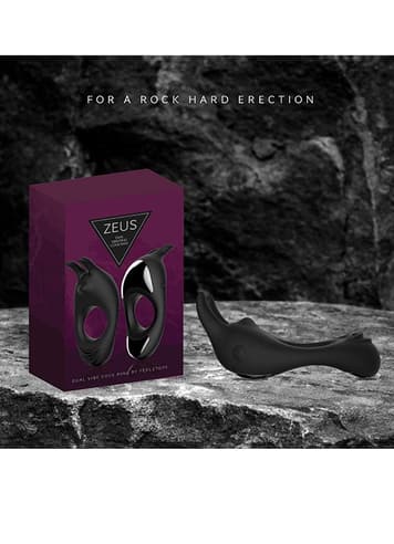 Sexleketøy for menn - Vibrerende penisring Zeuz FeelzToys - bilde 6