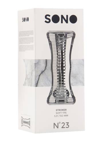 Sexleketøy for menn - Sono No.23 onanihylse transparent - bilde 5