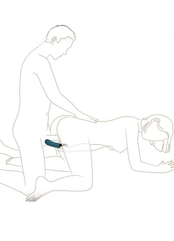 Sexleketøy for menn - Penisvibrator Fun Manta sort - bilde 8