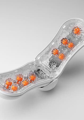 Sexleketøy for menn - Tenga masturbator Flip Orb orange - bilde 3