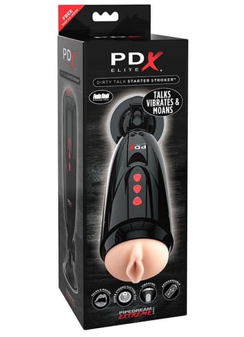 Sexleketøy for menn - Vibrerende Vagina PDX dirty talk - bilde 4