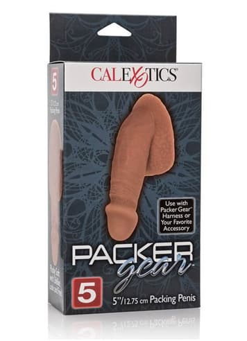 Frekke sexleketøy - Packer Gear mørk penis - bilde 3