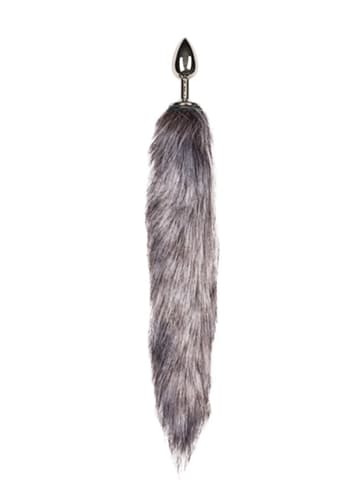 Analsex - EasyToys Fox Tail buttplug No. 5 sølv - bilde 2