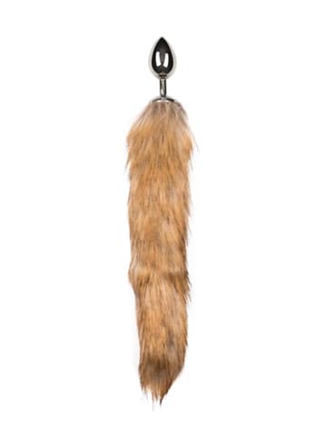 Analsex - EasyToys Fox Tail buttplug No. 2 sølv - bilde 2