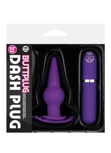 Analsex - Vibrerende buttplug Dash lilla - bilde 2
