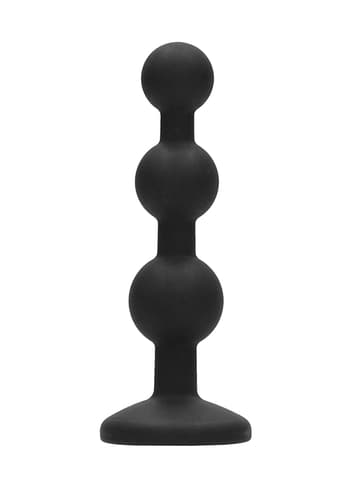Analsex - Buttplug med kuler og diamant - bilde 2