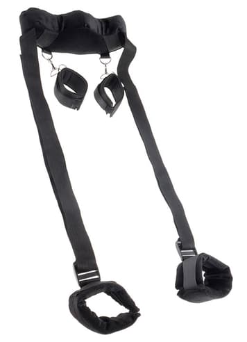 Frekke sexleketøy - Benspreder Position Master Cuffs - bilde 2