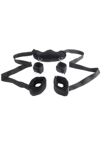 Frekke sexleketøy - Benspreder Position Master Cuffs - bilde 3