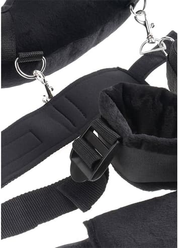 Frekke sexleketøy - Benspreder Position Master Cuffs - bilde 4